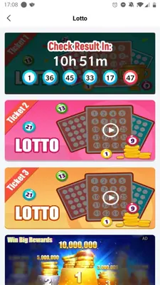 Lucky Time android App screenshot 1